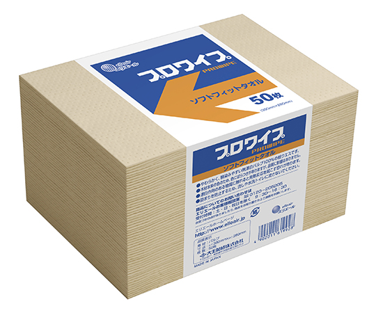 エリエール　プロワイプ　ソフトフィットタオル帯どめ　50枚×24パック画像