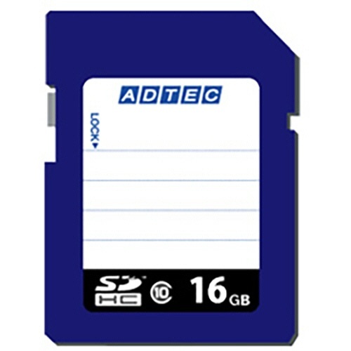 SDHCメモリカード　16GB　Class10　インデックスタイプ　1枚画像