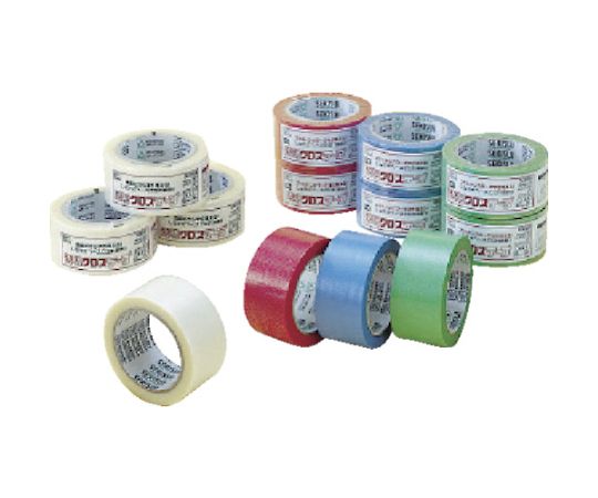 透明クロステープ　青画像