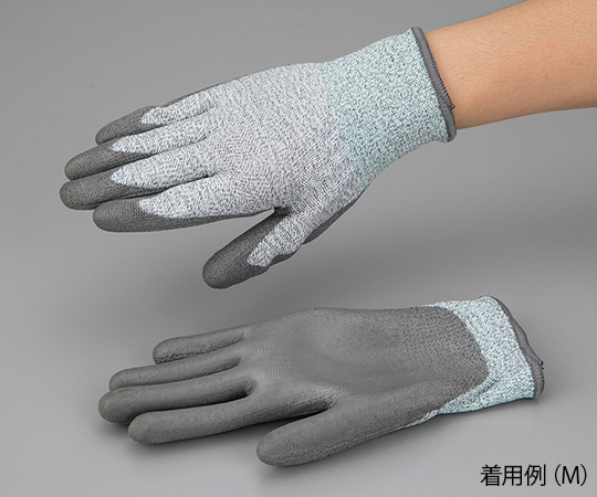 アズツール耐切創手袋（レベル3・コート有）　白　S