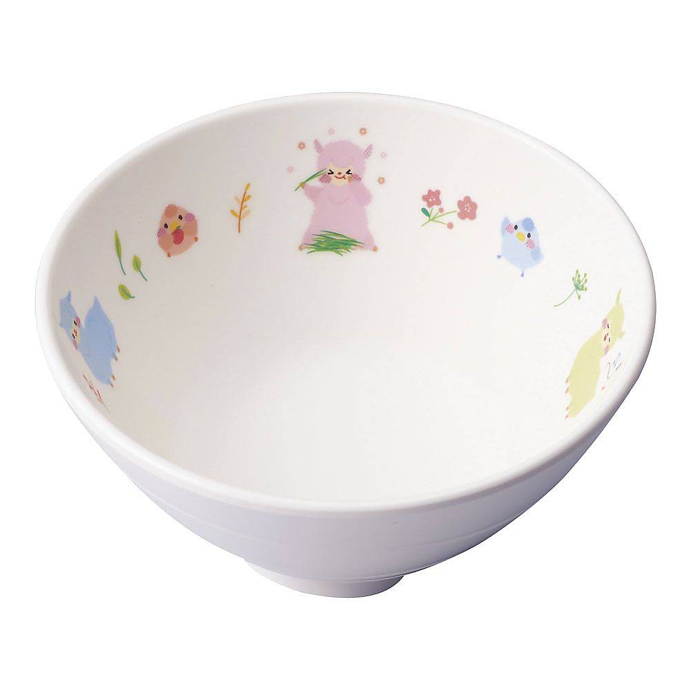 メラミン食器　アルパカーナ　白　茶碗ミニ画像