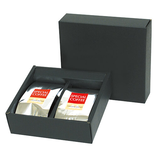 アルミ袋ギフト箱　２ヶ入　黒画像