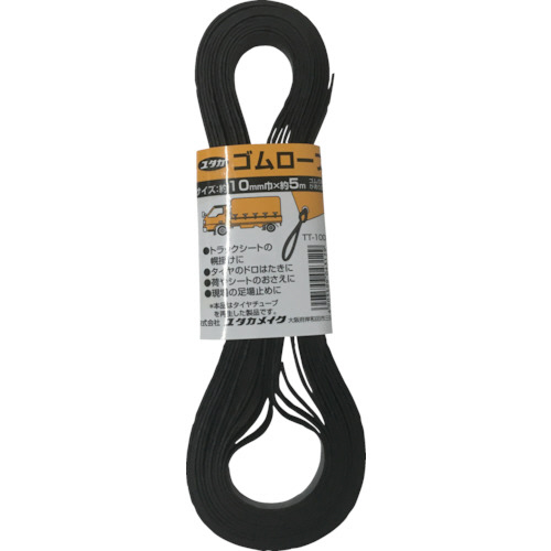 ｺﾞﾑ ﾁｭｰﾌﾞﾛｰﾌﾟ 10mm×5m 1本画像