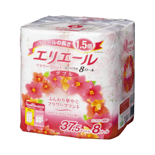 フラワープリント　ダブル３７．５ｍ　８個入×８画像