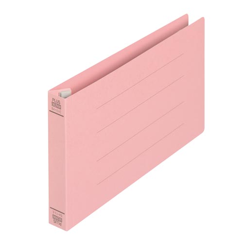 フラットファイル　厚とじ３００　統一伝票　桃１０冊画像