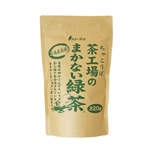 茶工場のまかない緑茶３２０ｇ×３画像
