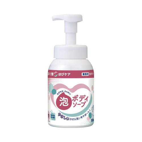 介護　はぴケア　泡ボディーソープ本体　５００ｍｌ画像