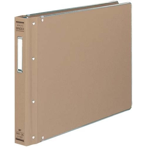 バインダーＭＰ　Ｂ４横２００枚収容　総布貼　４冊画像