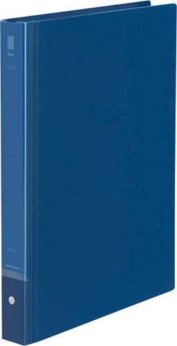 クリヤーブックＮＥＯＳ替紙式Ｗ　紺×６画像