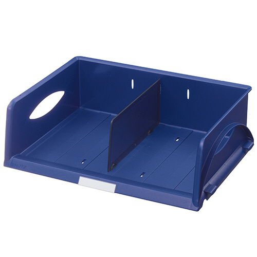 ﾌﾟﾗｽ ｿｰﾄﾄﾚｰ A4ﾖｺ ﾌﾞﾙｰ 1個画像