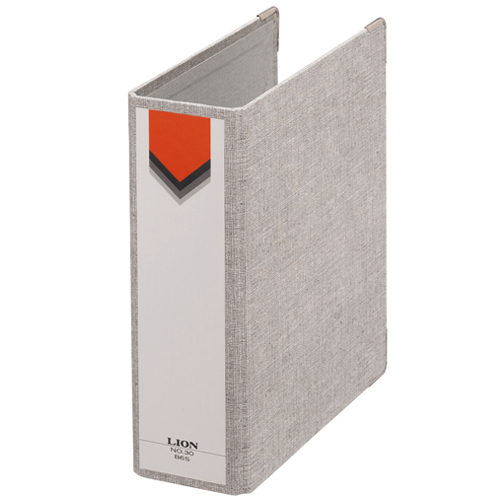 ｽﾓｰﾙﾌｧｲﾙ B6ﾀﾃ 2穴 270枚収容 背幅60mm ｸﾞﾚｰ 1冊画像