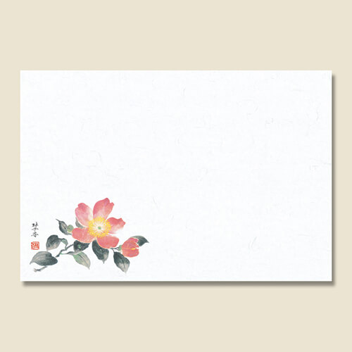 テーブルマット Ｎｏ．４０ 山茶花画像