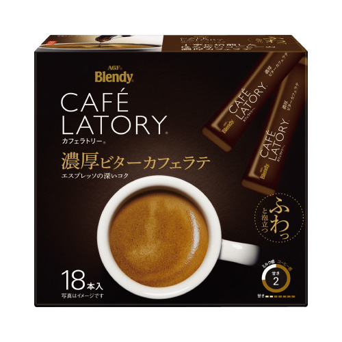 カフェラトリースティック濃厚ビターラテ　１８本画像