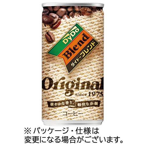 ﾀﾞｲﾄﾞｰ ﾌﾞﾚﾝﾄﾞｺｰﾋｰ ｵﾘｼﾞﾅﾙ 185g 缶 1ｾｯﾄ(90本:30本×3ｹｰｽ)画像