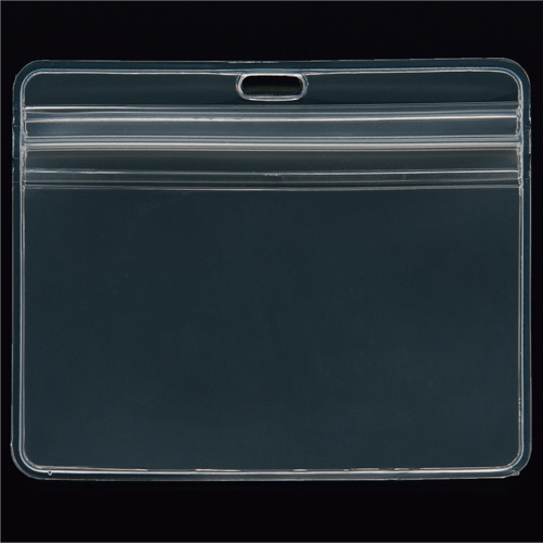 名札用ｹｰｽ(防水ﾁｬｯｸ付) 大 1ﾊﾟｯｸ(10枚)画像