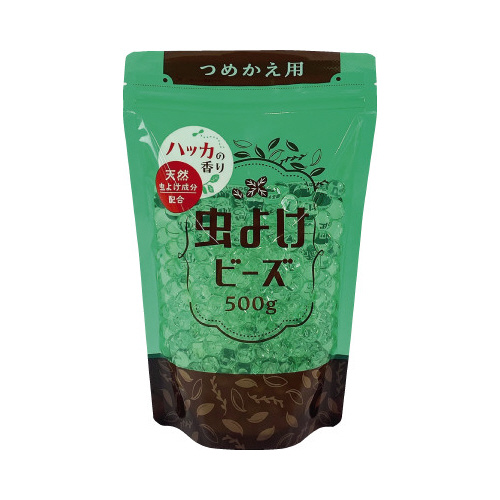 虫よけビーズＩＩ　つめかえ用　ハッカの香り　×４画像