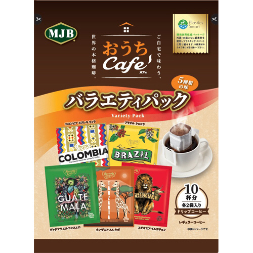 ﾄﾞﾘｯﾌﾟｺｰﾋｰ おうちｶﾌｪ ﾊﾞﾗｴﾃｨﾊﾟｯｸ 8g 1ﾊﾟｯｸ(10袋)画像