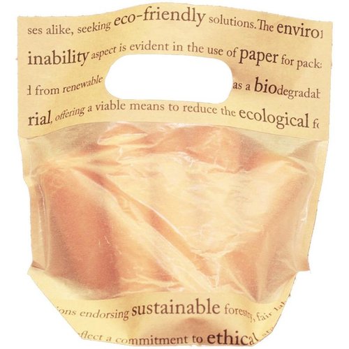 耐油袋 100％Paper Craft Bag Plus 180 コバヤシ 透明な袋の中に製品が収められ、便利用品らしいシンプルなデザインが強調されている状態