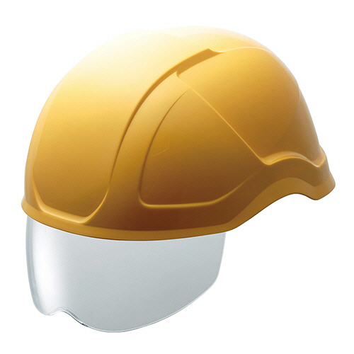 PE製軽作業帽(ｼｰﾙﾄﾞ面) SCL-400S ｲｴﾛｰ 1個画像