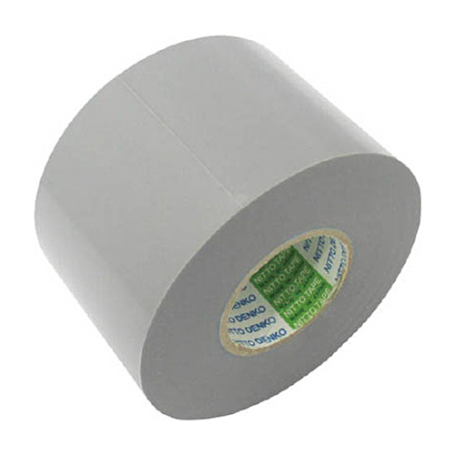 日東 脱鉛ﾀｲﾌﾟﾋﾞﾆｰﾙﾃｰﾌﾟNo.21 50mm×20m ｸﾞﾚｰ 1ﾊﾟｯｸ(4巻)画像