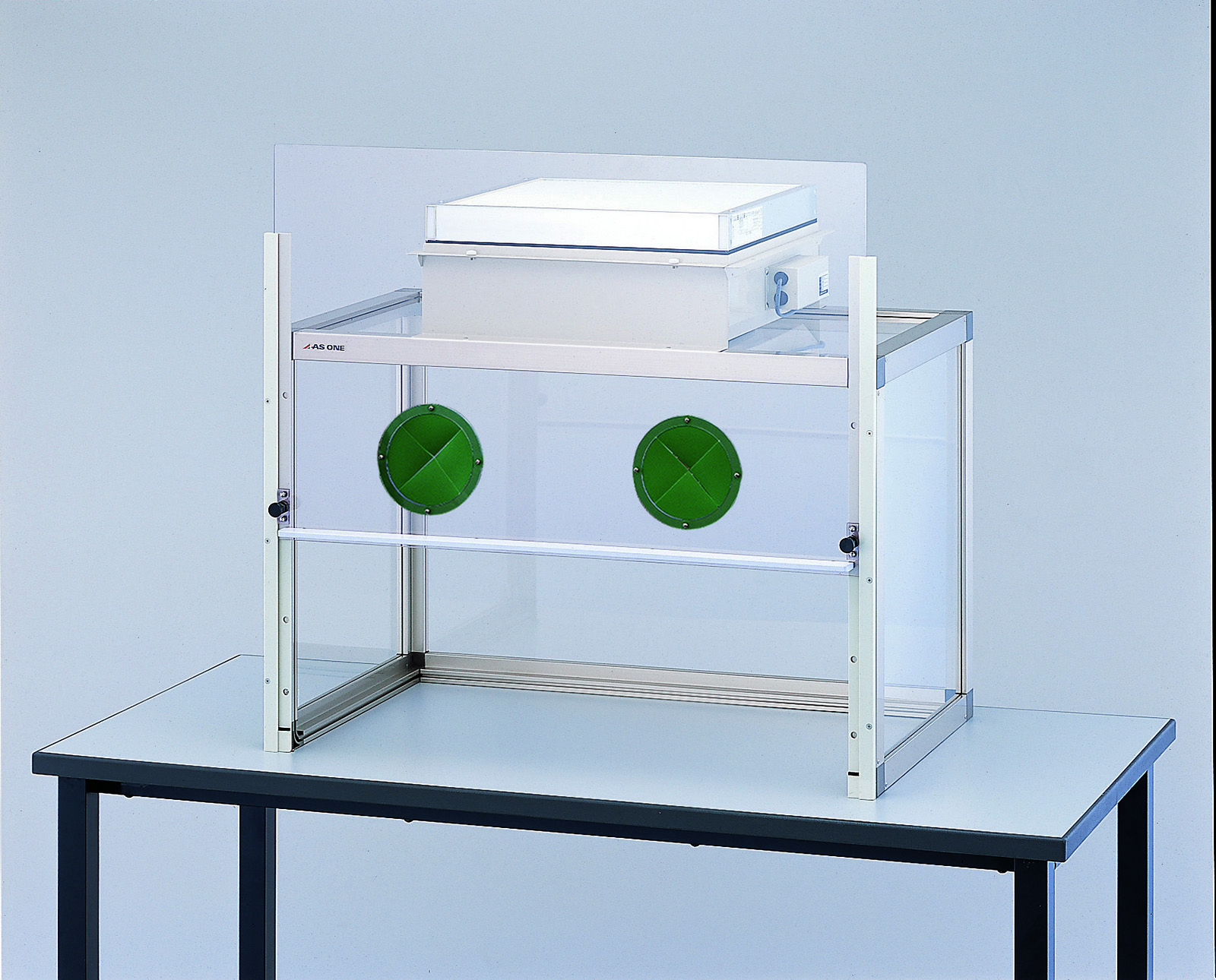 粉体計量用ドラフト（手窓付）900×553×780mm 庫内コンセント無し画像