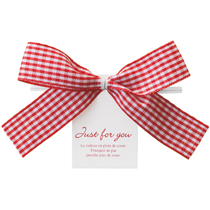 ﾁｪｯｸﾘﾎﾞﾝ付ﾜｲﾔｰﾀｲ 1ﾊﾟｯｸ(10個)画像