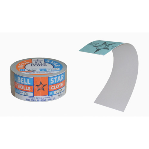 布ﾛｰﾙAGJ-R 75mm巾 P1200 1巻画像