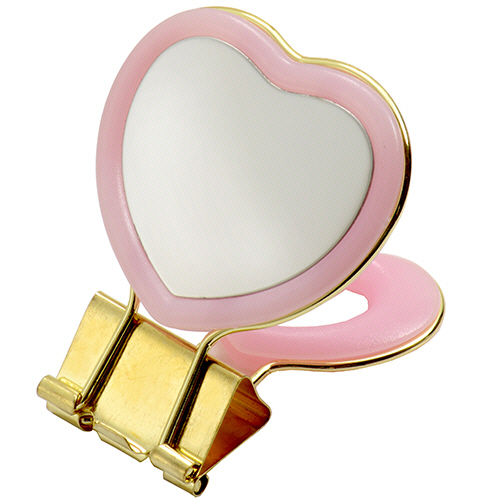 ﾊｰﾄﾐﾗｰｸﾘｯﾌﾟ 1ｾｯﾄ(5個)