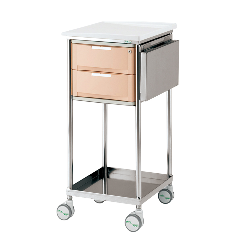 ナビスメイト・トレイワゴン　補助天板付き画像