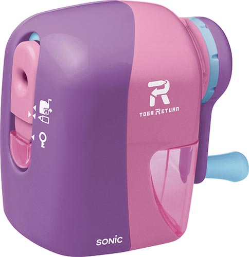 鉛筆削り　手動　トガリターンバイオレット