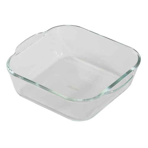 グラタン皿 大皿 21cm パイレックス Pyrex スクエア 耐熱ガラス オーブンウェア ディッシュ 皿 食器画像