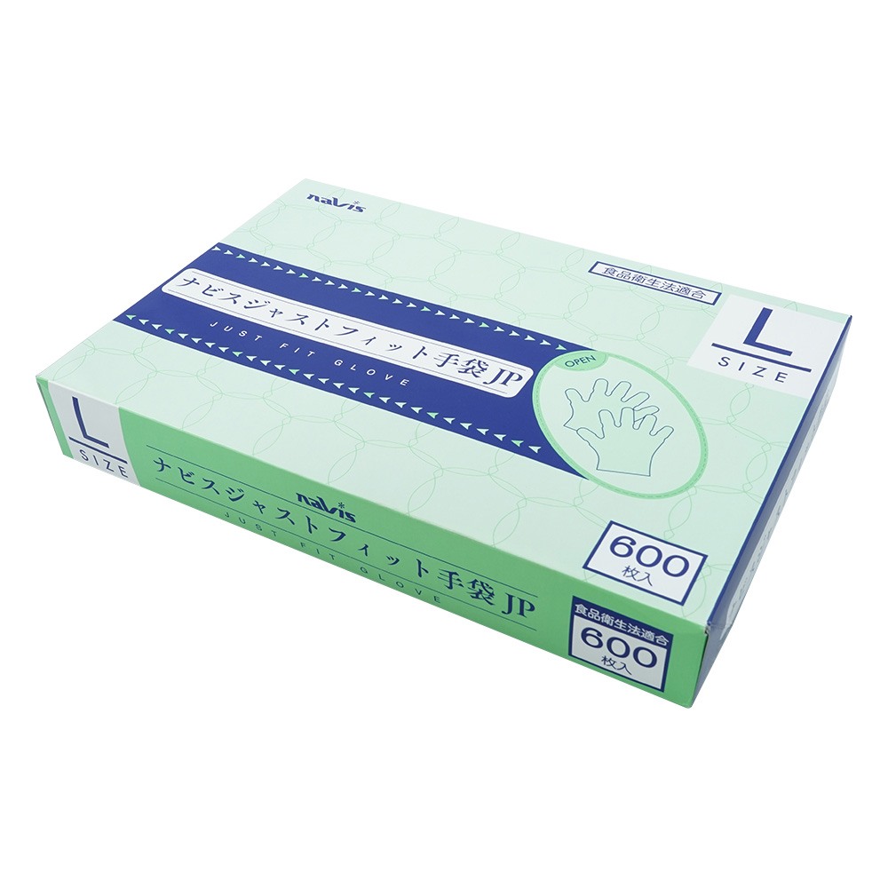 ナビスジャストフィット手袋JP　L　600枚入画像