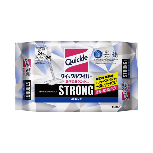 クイックルワイパー立体吸着Ｗストロング２４枚×５画像