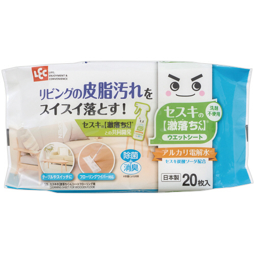 ｾｽｷの激落ちくんｼｰﾄ ﾌﾛｰﾘﾝｸﾞ用 1ﾊﾟｯｸ(80枚:20枚×4個)画像