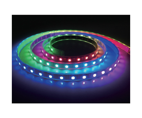 LEDアドレスマルチテープライト 16.6mmP 2M巻 ACアダプタ-付画像