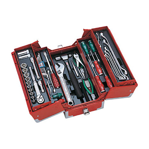 ﾂｰﾙｾｯﾄ(ｵｰﾄﾒｶﾆｯｸ用) 56点ｾｯﾄ ｼﾙﾊﾞｰ 1ｾｯﾄ画像