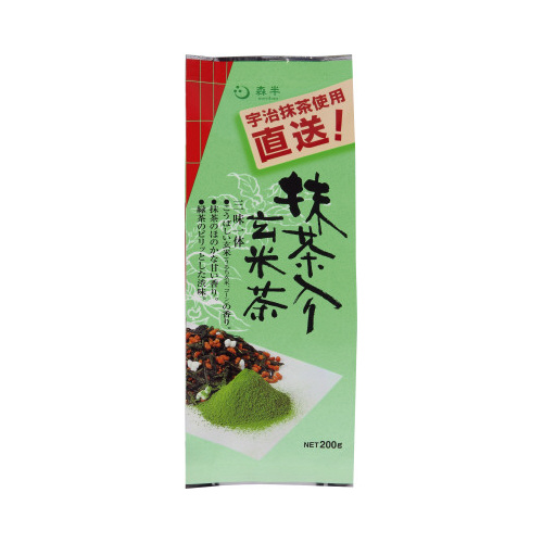 ＃森半抹茶入り玄米茶　２００ｇ