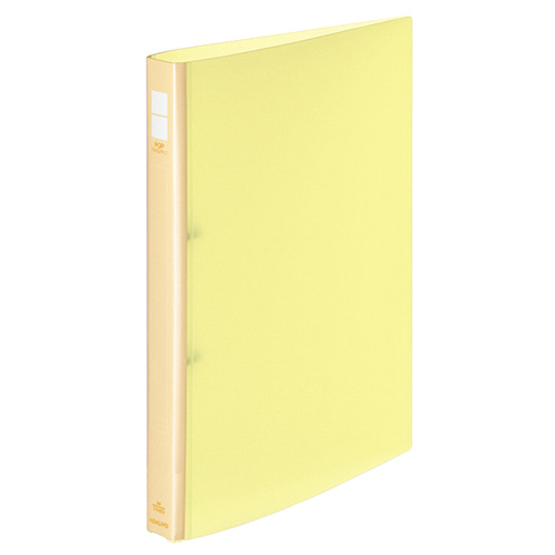 ﾎﾟｯﾌﾟﾘﾝｸﾞﾌｧｲﾙ A4ﾀﾃ 2穴 150枚収容 背幅31mm 黄 1ｾｯﾄ(10冊)画像