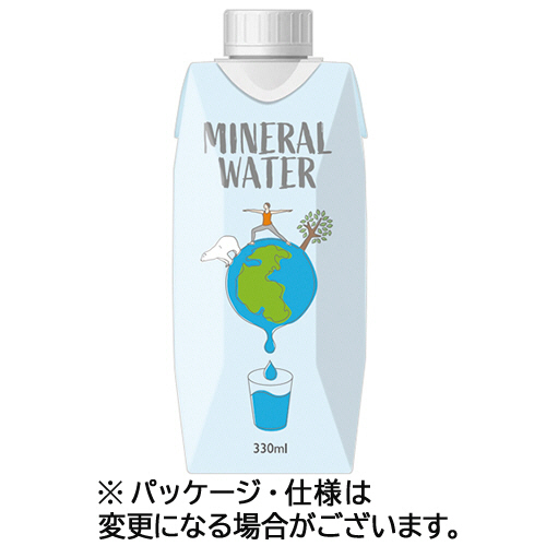 ｻｸﾗ ﾐﾈﾗﾙｳｫｰﾀｰ 330mL 紙ﾊﾟｯｸ(口栓付) 1ｾｯﾄ(36本:18本×2ｹｰｽ)画像