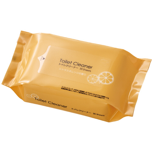 ﾄｲﾚｸﾘｰﾅｰ 重曹&ｾｽｷ ｼﾄﾗｽｵﾚﾝｼﾞの香り 1ﾊﾟｯｸ(30枚)画像