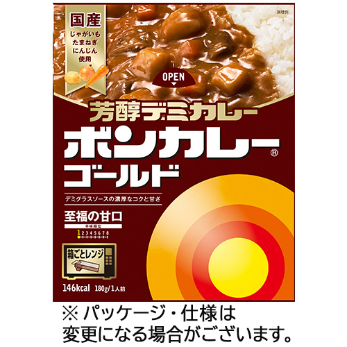 ﾎﾞﾝｶﾚｰｺﾞｰﾙﾄﾞ 芳醇ﾃﾞﾐｶﾚｰ 至福の甘口 180g 1食