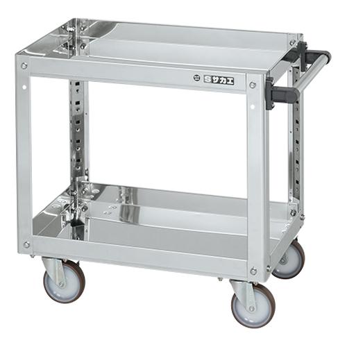 ステンレススーパーワゴン（プレート式）ＳＵＳ４３０　ＳＡＰ４－６０６２ＮＵ画像