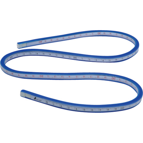 自在曲線定規目盛付80cm 1個