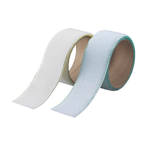 ﾏｼﾞｯｸﾃｰﾌﾟｾｯﾄ 裏面粘着 50mm×1m 白 1ｾｯﾄ画像