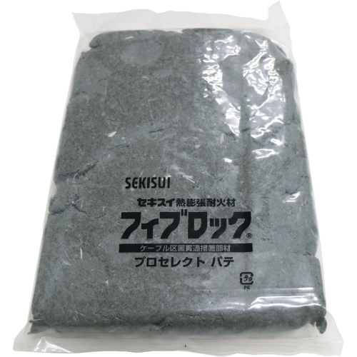 ｹｰﾌﾞﾙﾗｯｸ･ﾊﾞｽﾀﾞｸﾄ貫通用ﾌﾟﾛｾﾚｸﾄﾊﾟﾃ 1kg 1箱(10袋)画像