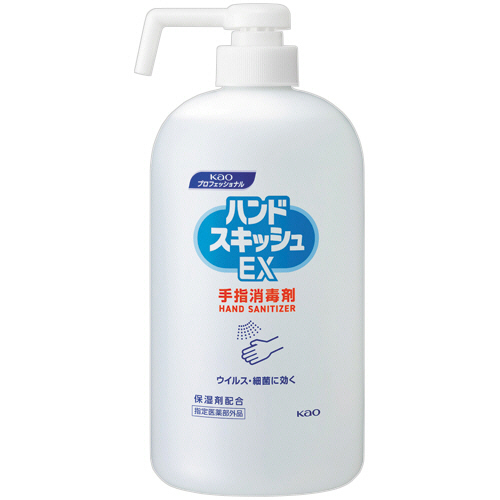 ﾊﾝﾄﾞｽｷｯｼｭEX 手指消毒剤 本体 ｼｮｰﾄﾉｽﾞﾙ 800mL 1本画像