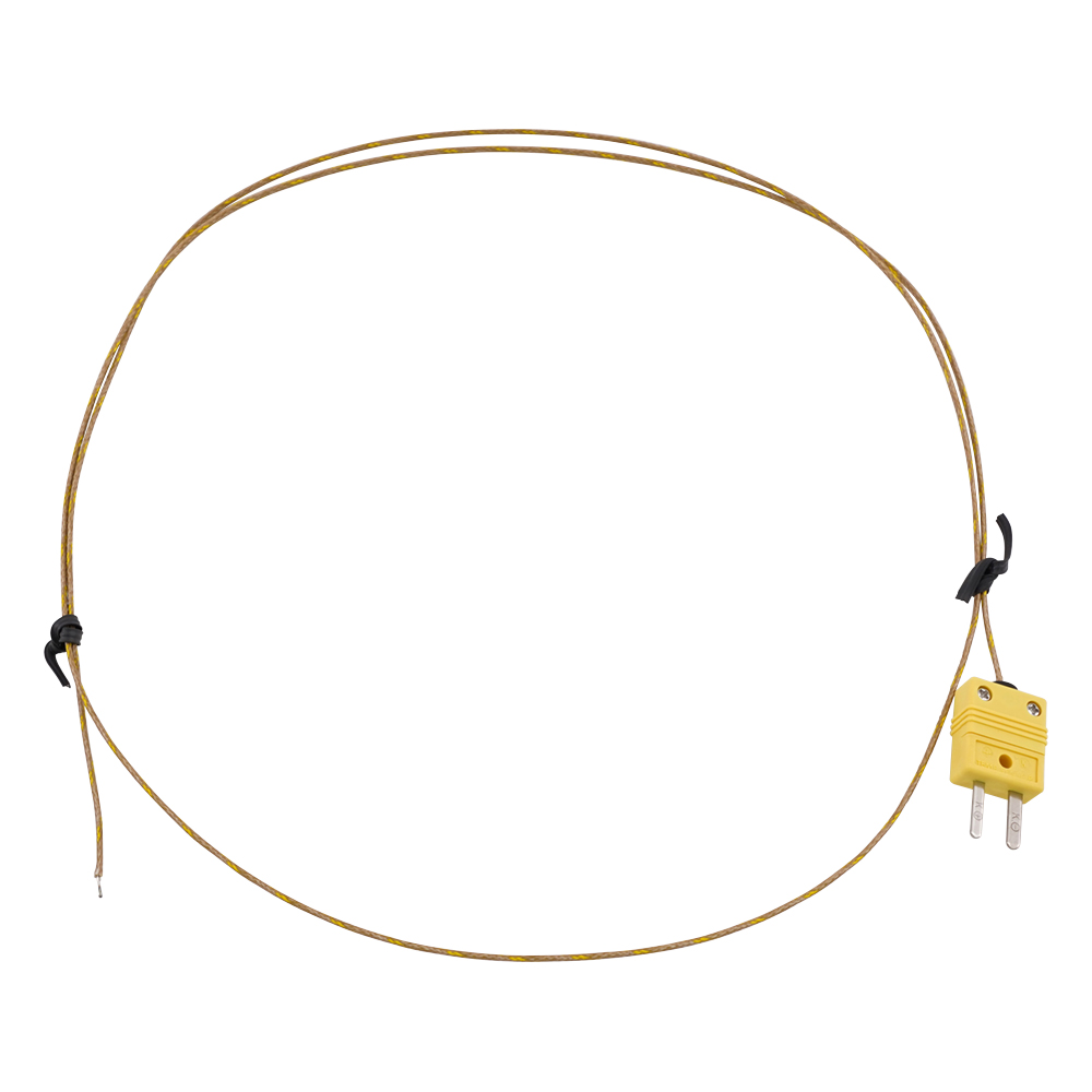 被覆K熱電対（ガラス被覆）画像