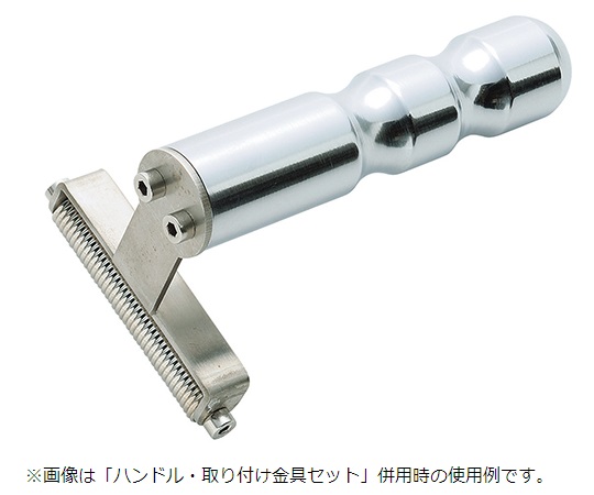 ノンワイヤーバーコーター Φ10×60mm(#1番手) 商品が横向きで、先端部分が鮮やかな色合いの状態で置かれている。