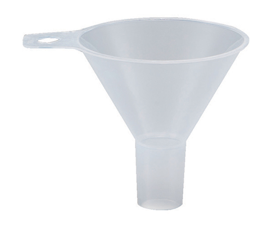 粉末ロート　上部内径Φ65x足外径18x足長26　PP製