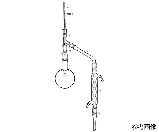 常圧蒸留装置　500mL画像